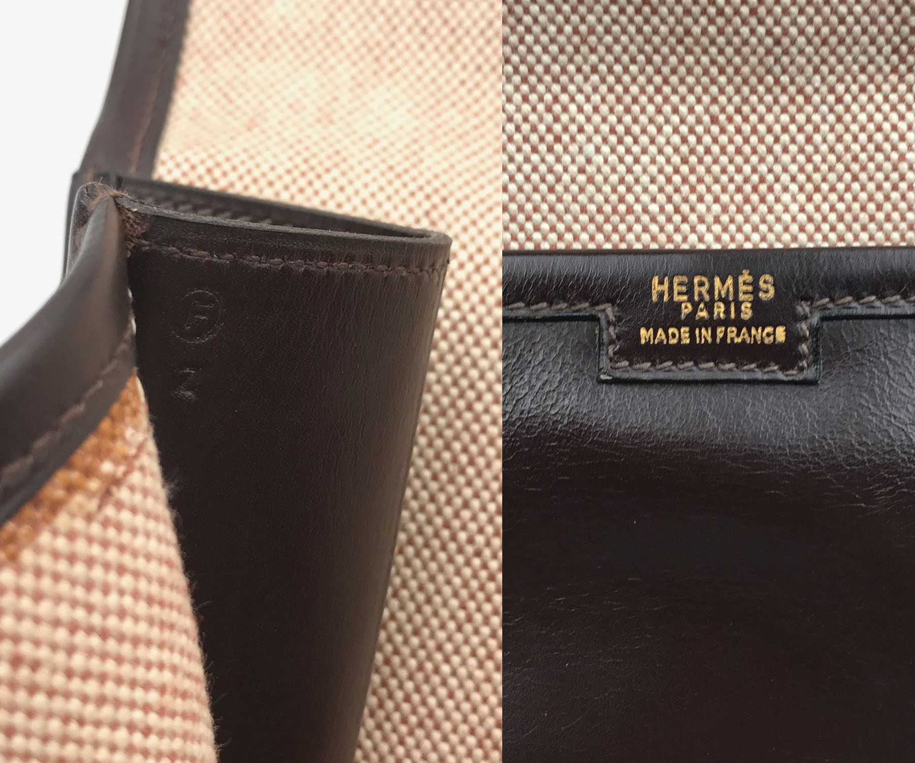 Hermes Dark Chocolate Brown Jige GM Large Clutch - Image 6