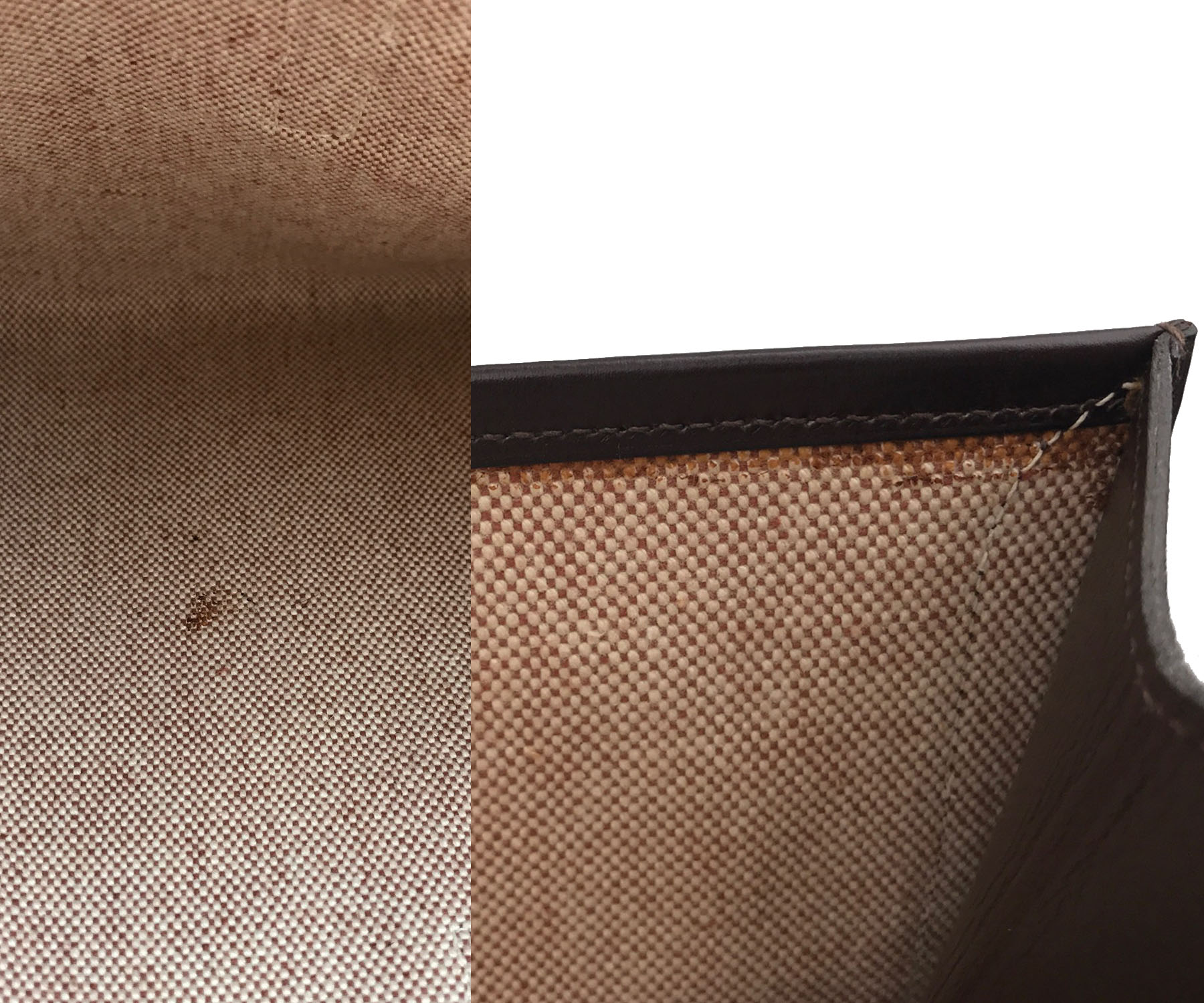 Hermes Dark Chocolate Brown Jige GM Large Clutch - Image 7