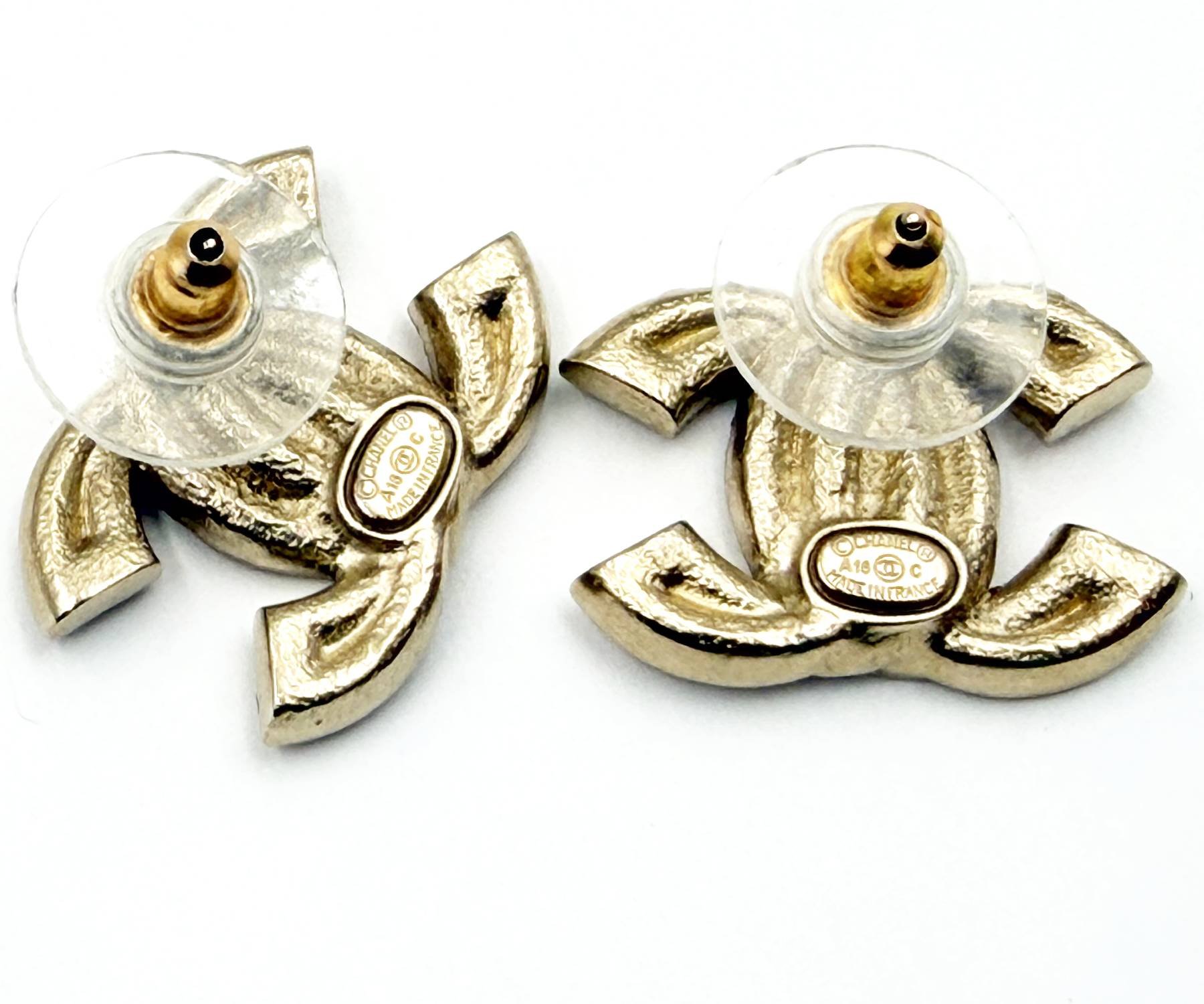 Lt Gd Double Cc Crystal Piercin