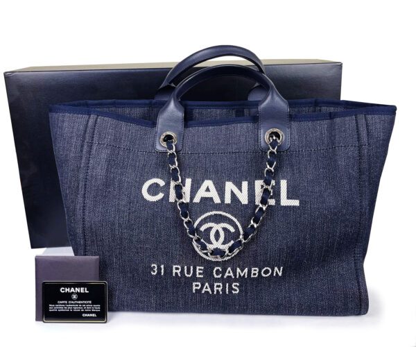 Nvy Denim Deauville Tote 2318 1