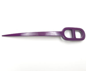 Hermes Purple Pigment Hair Pick