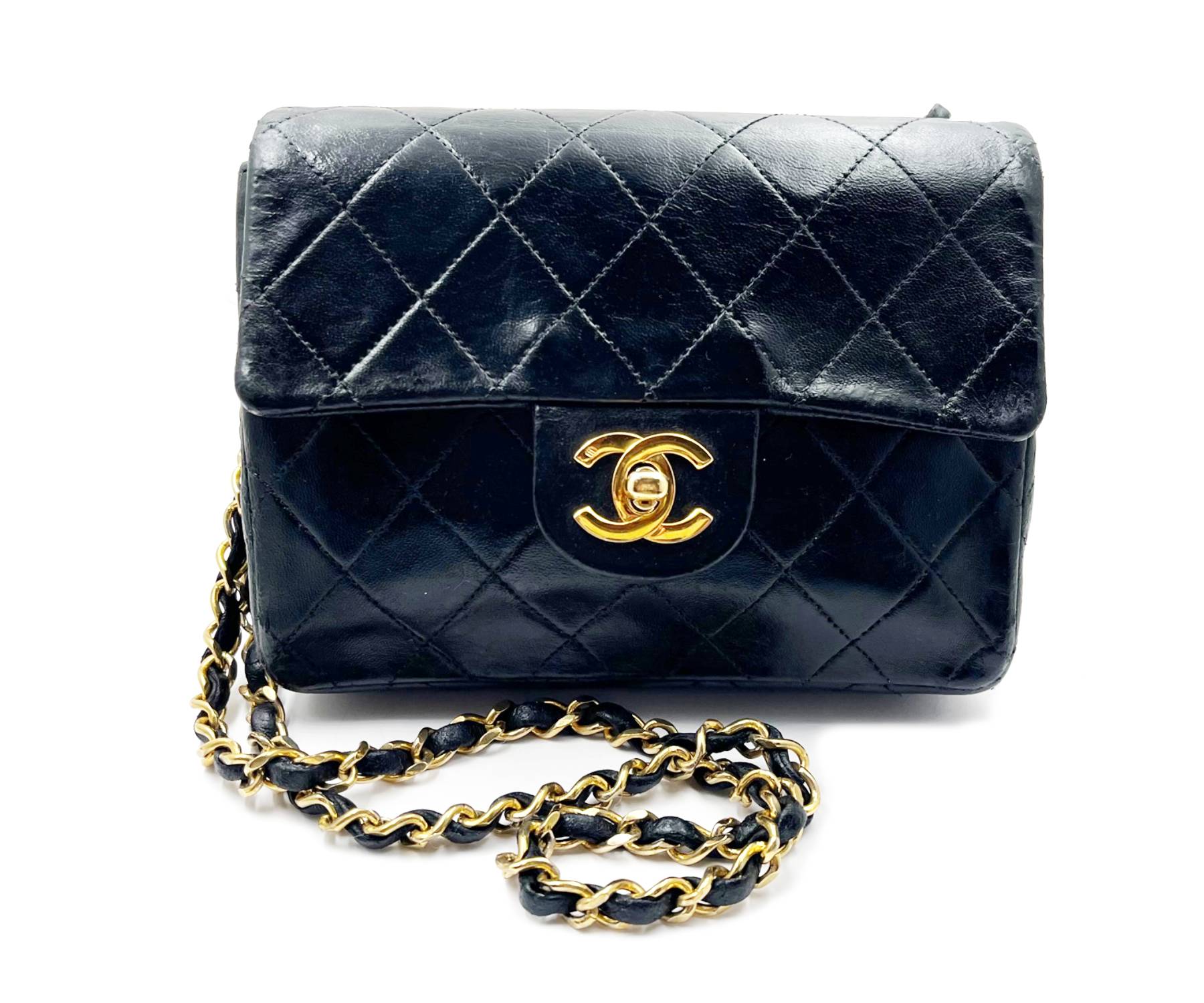 Chanel Travel Line Crossbody and Shoulder Bag Black  THE PURSE AFFAIR