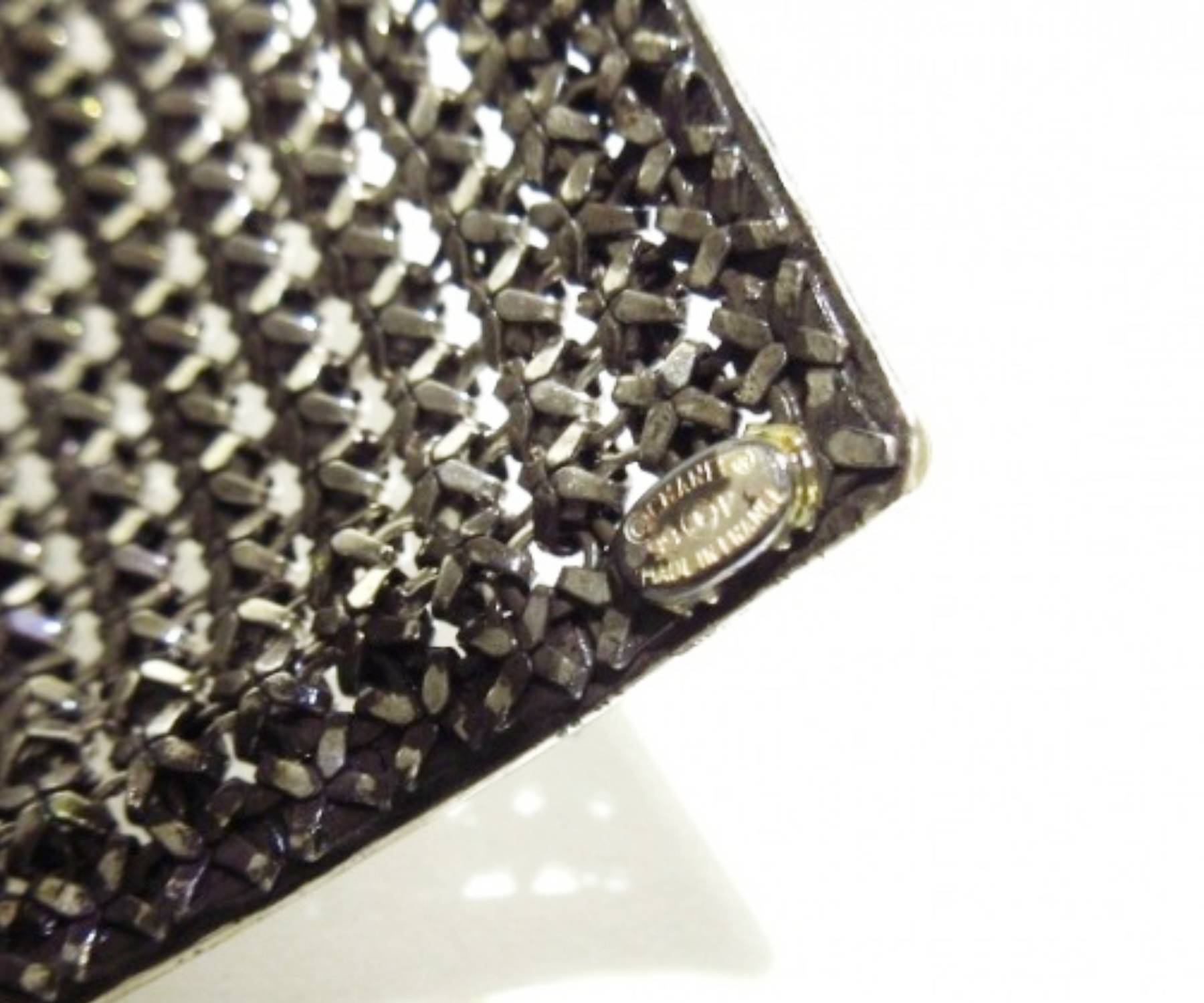 Chanel Silver CC Bling Cuff Bracelet - Image 4