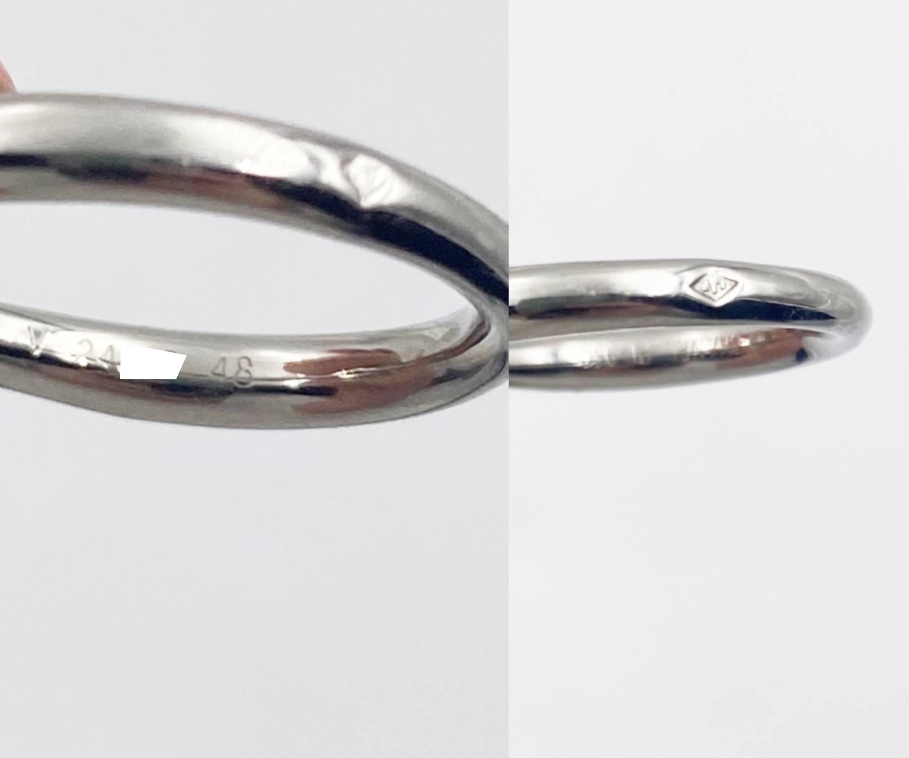 Chanel PT950 Platinum 0.26C Diamond Camellia Ring 5 - Image 5