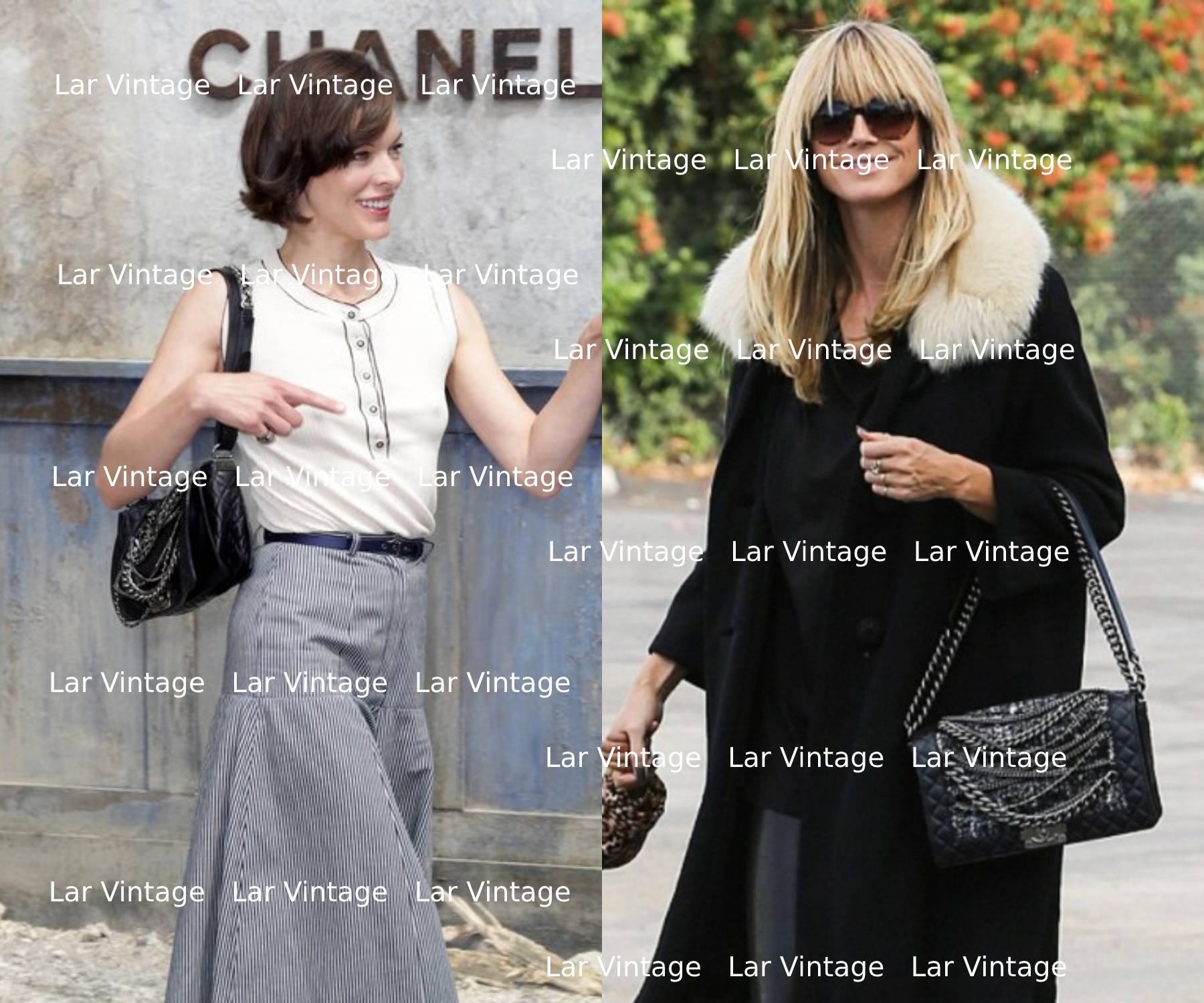 Chanel Black Enchained Medium Boy Bag - Image 2