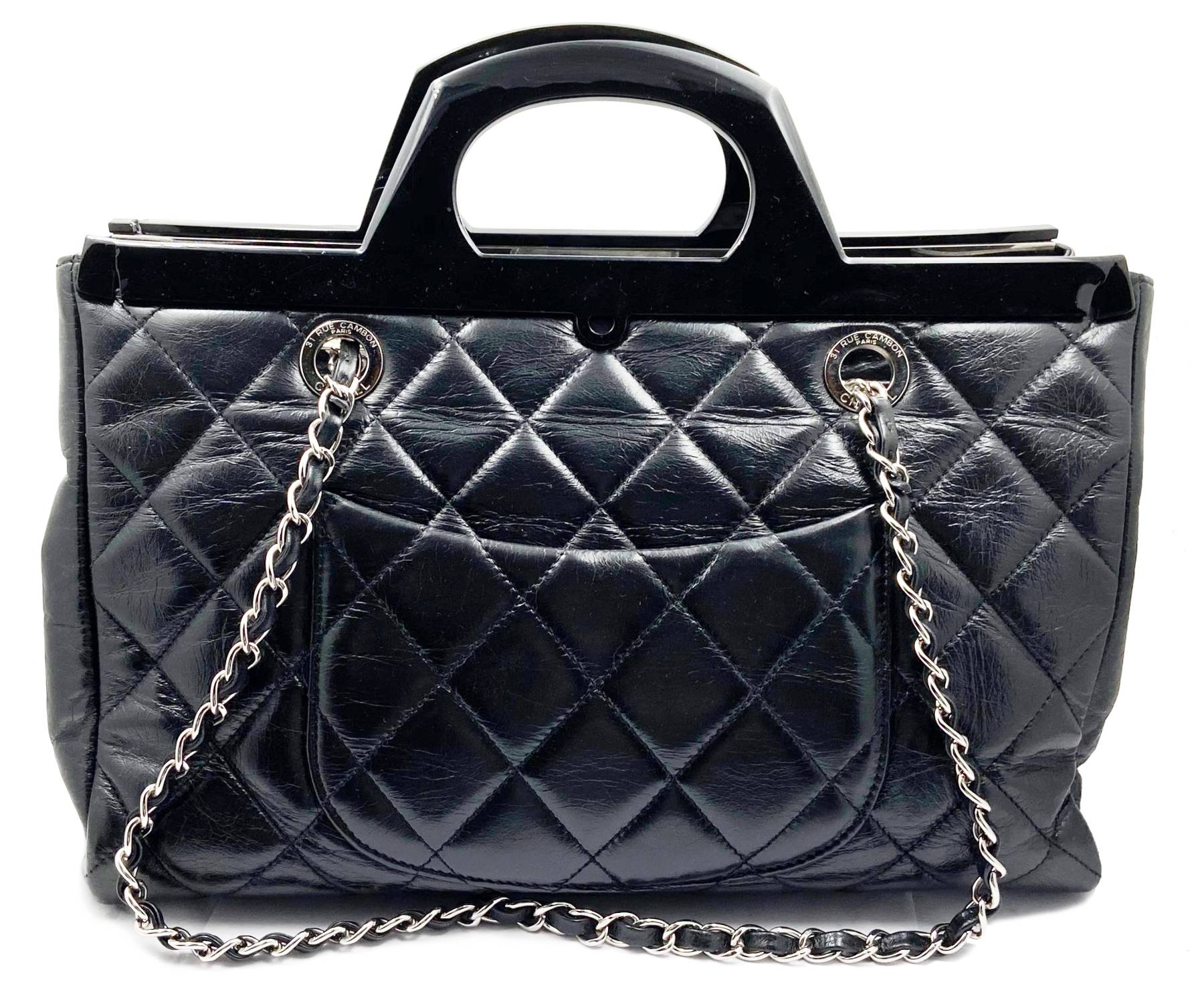Chanel Delivery Black Medium Shoulder Bag - Image 3