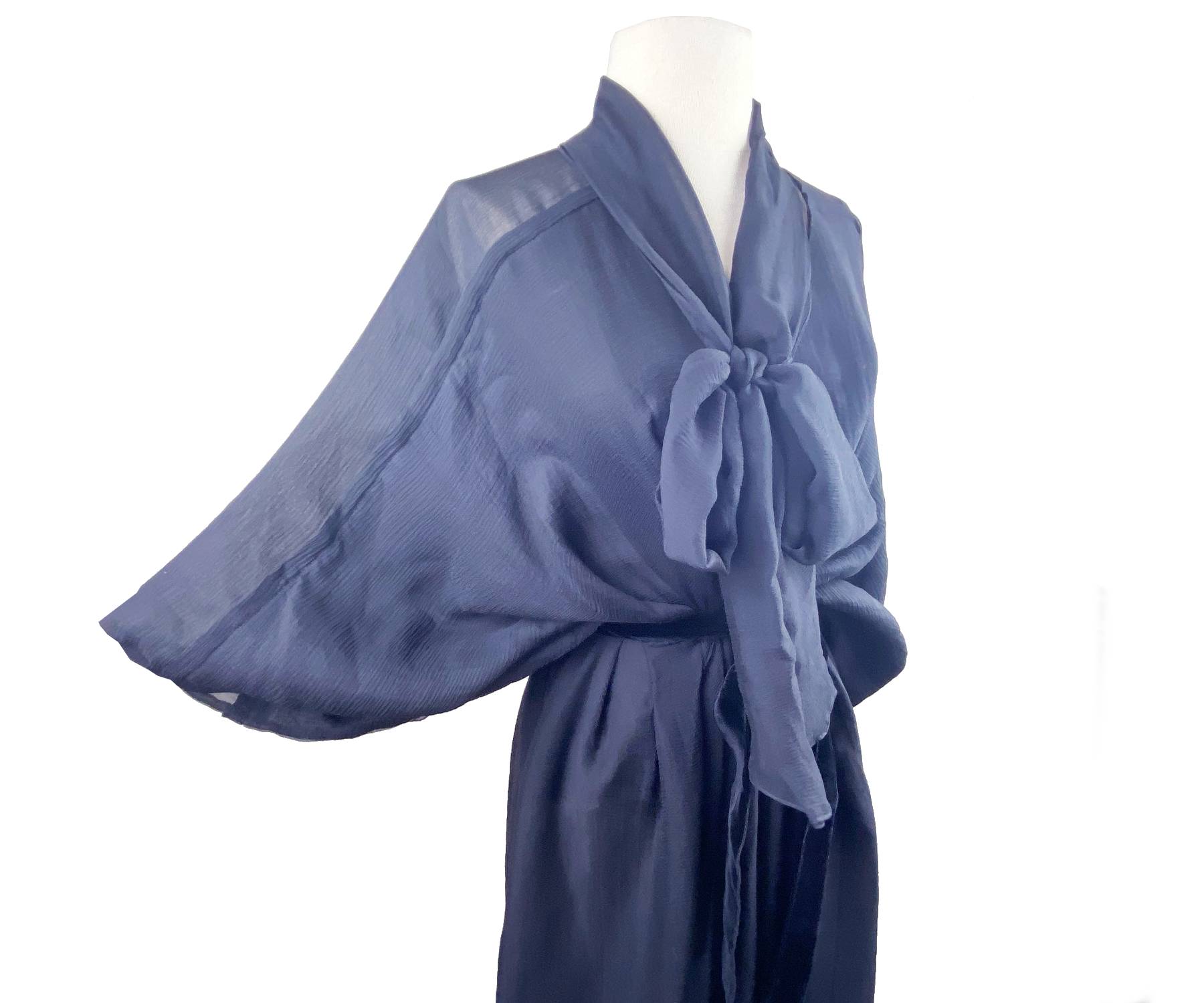Yves Saint Laurent Brand New Silk Loose Long Dress - Image 3