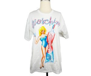 Moschino  Ladies White Tee Tshirt