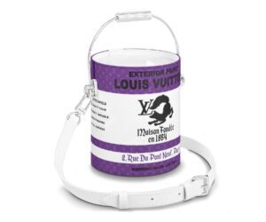 Louis Vuitton Brand New Purple Paint Can Crossbody Bag