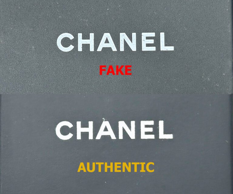 Fake V Authentic Font W Word