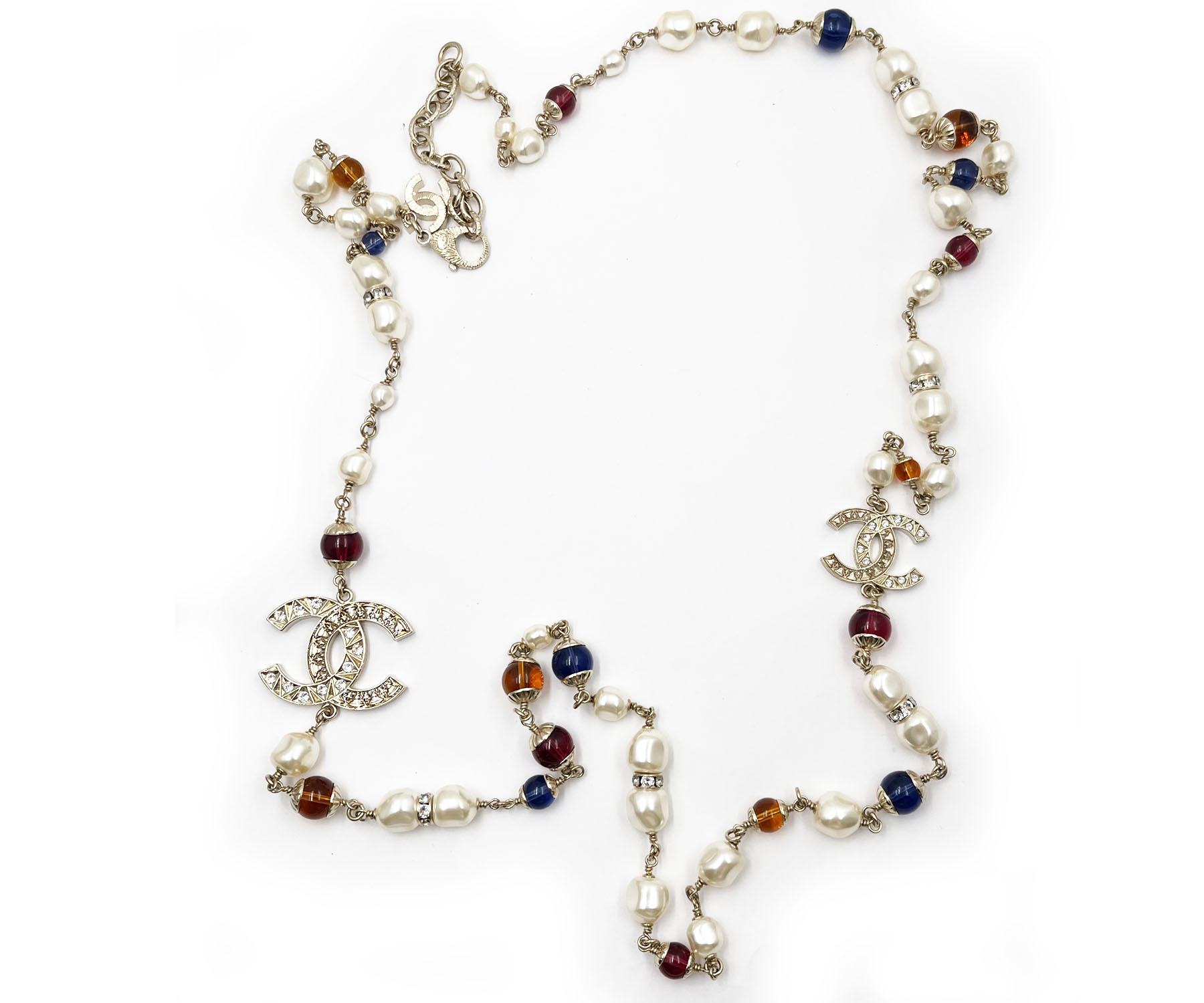 Gd Cc Scratchy Blue Red Bead Pearl Nk 1