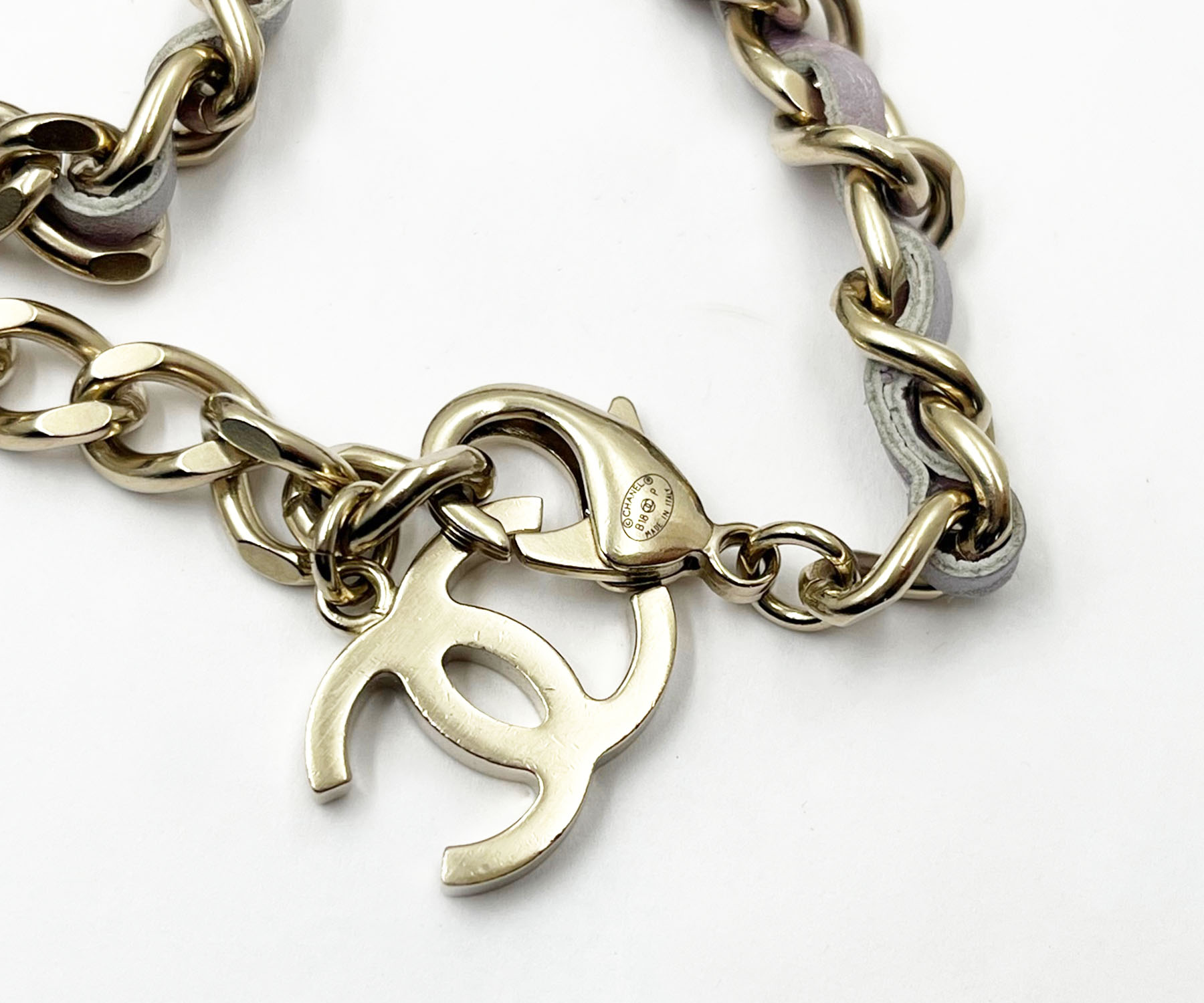 Lt Gd Cc Lavender Lock Chain Nk 5