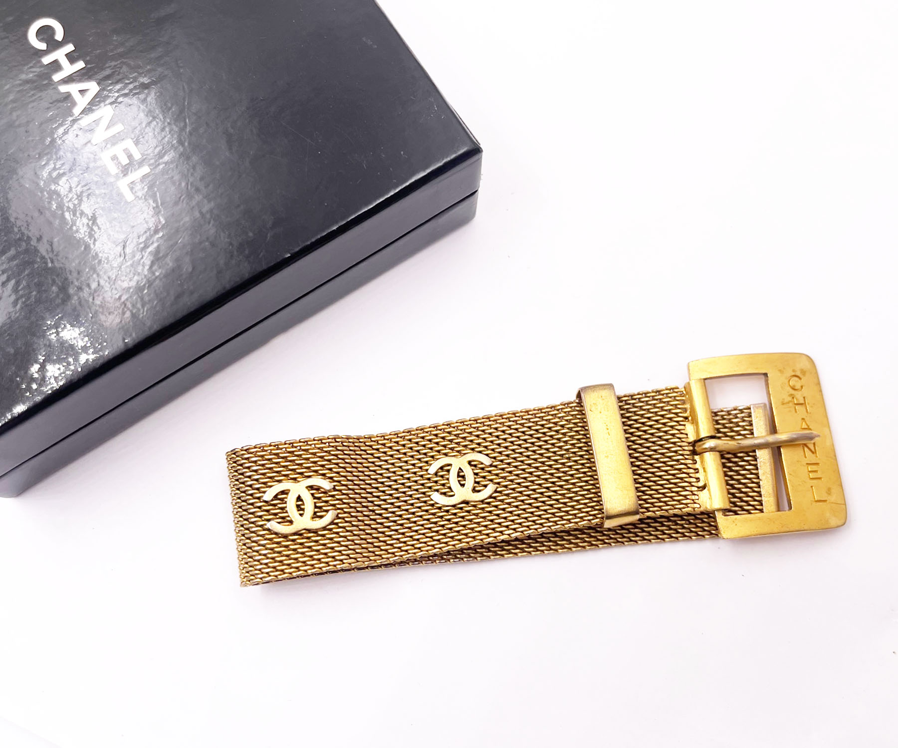 Vin Gp Cc Mesh Belt Bracelet 2