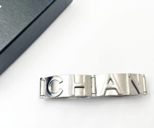 Vin Sil Letter Link Bangle Bl