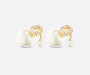 Dior Tribales Gd Cd Pearl Double Face Piercin 4