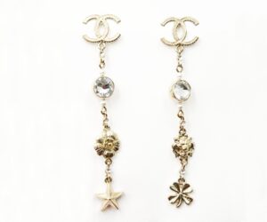 Gd Cc Crystal Lion Camellia Clover Star Motif Lg Piercing 1