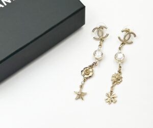 Gd Cc Crystal Lion Camellia Clover Star Motif Lg Piercing 2