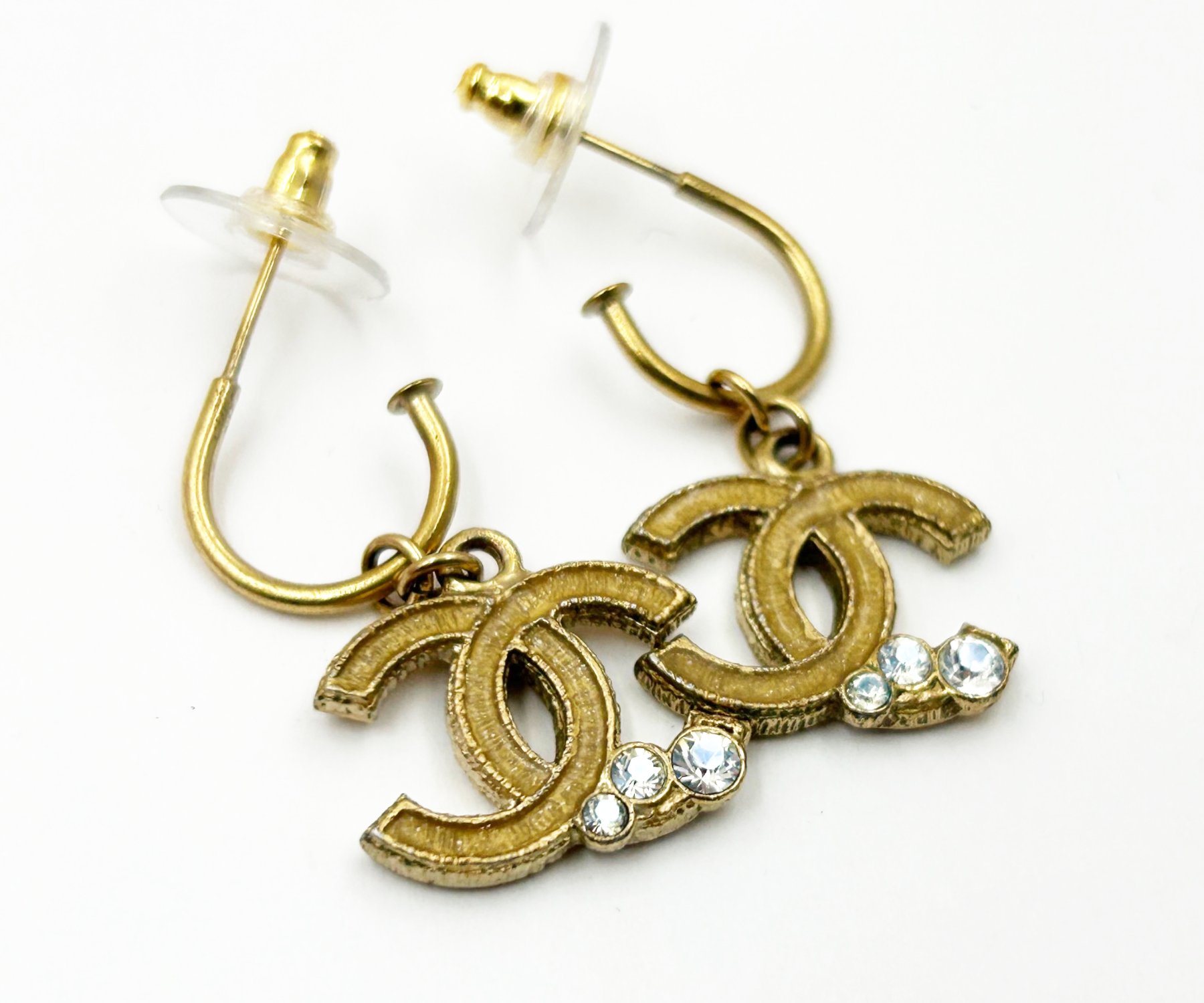 Gd Cc Corner Crystal Hoop