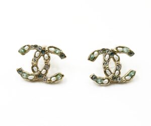 Gd Cc Seed Pearl Mint Crystal Piercin