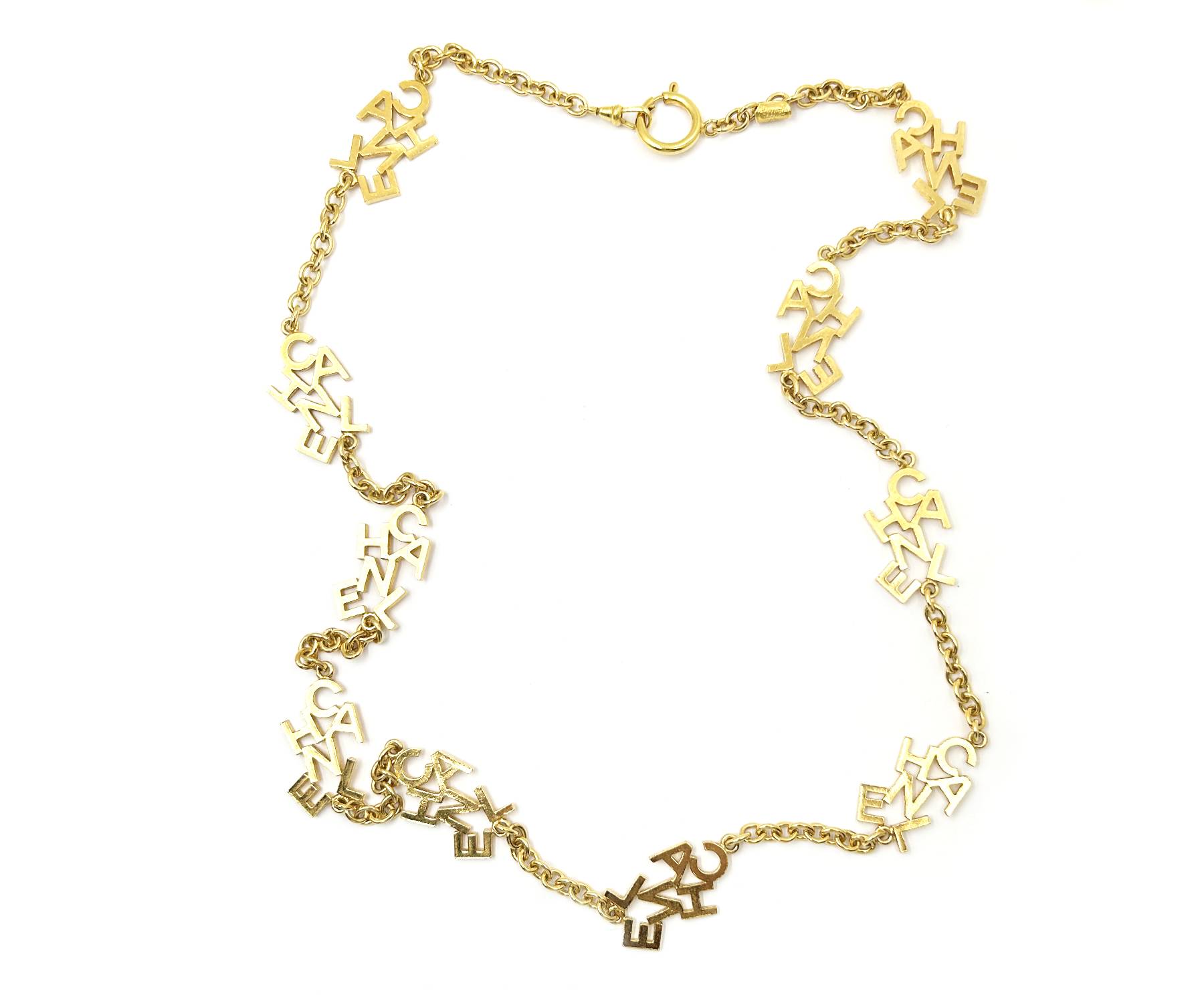 Vin Gp Cc Chanel Letter Lg Nk