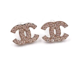 Classic Silver Cc Crystal Reg Piercin