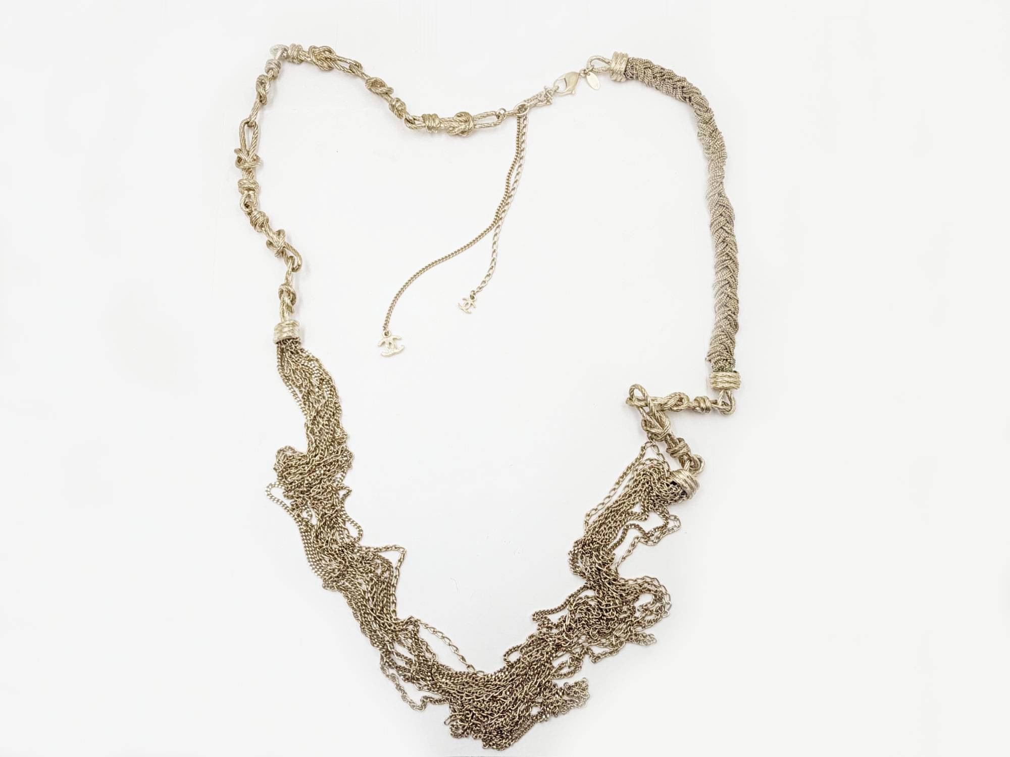 Lt Gd Knot Braid Multi Chain Super Lg Nk