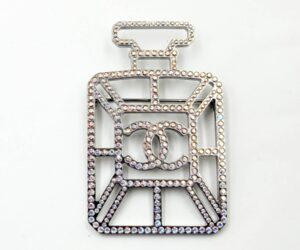 Sil Cc Iridescent Crystal Lg Bottle Br