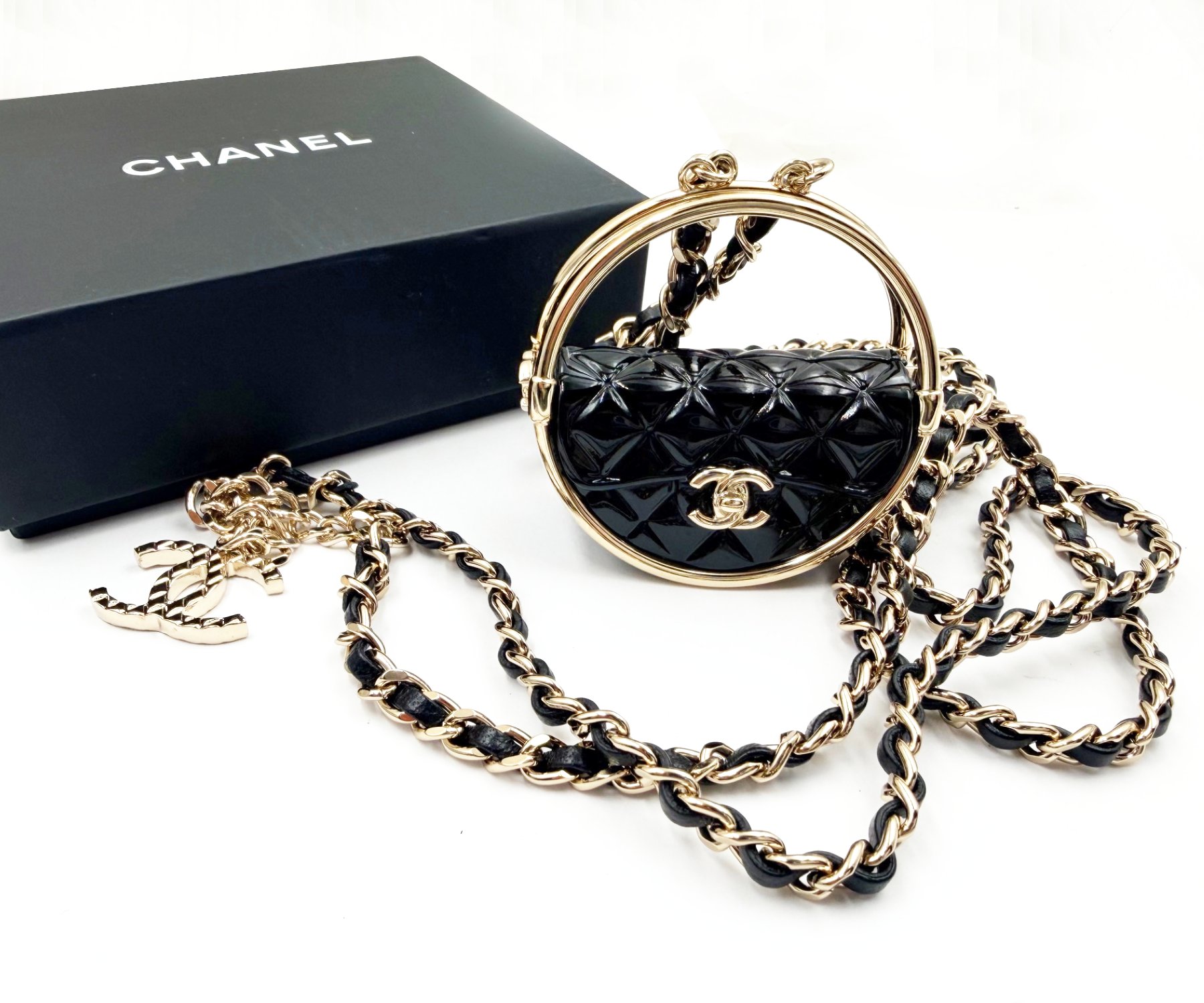 Gd Cc Hula Bag Lg Charm Nk