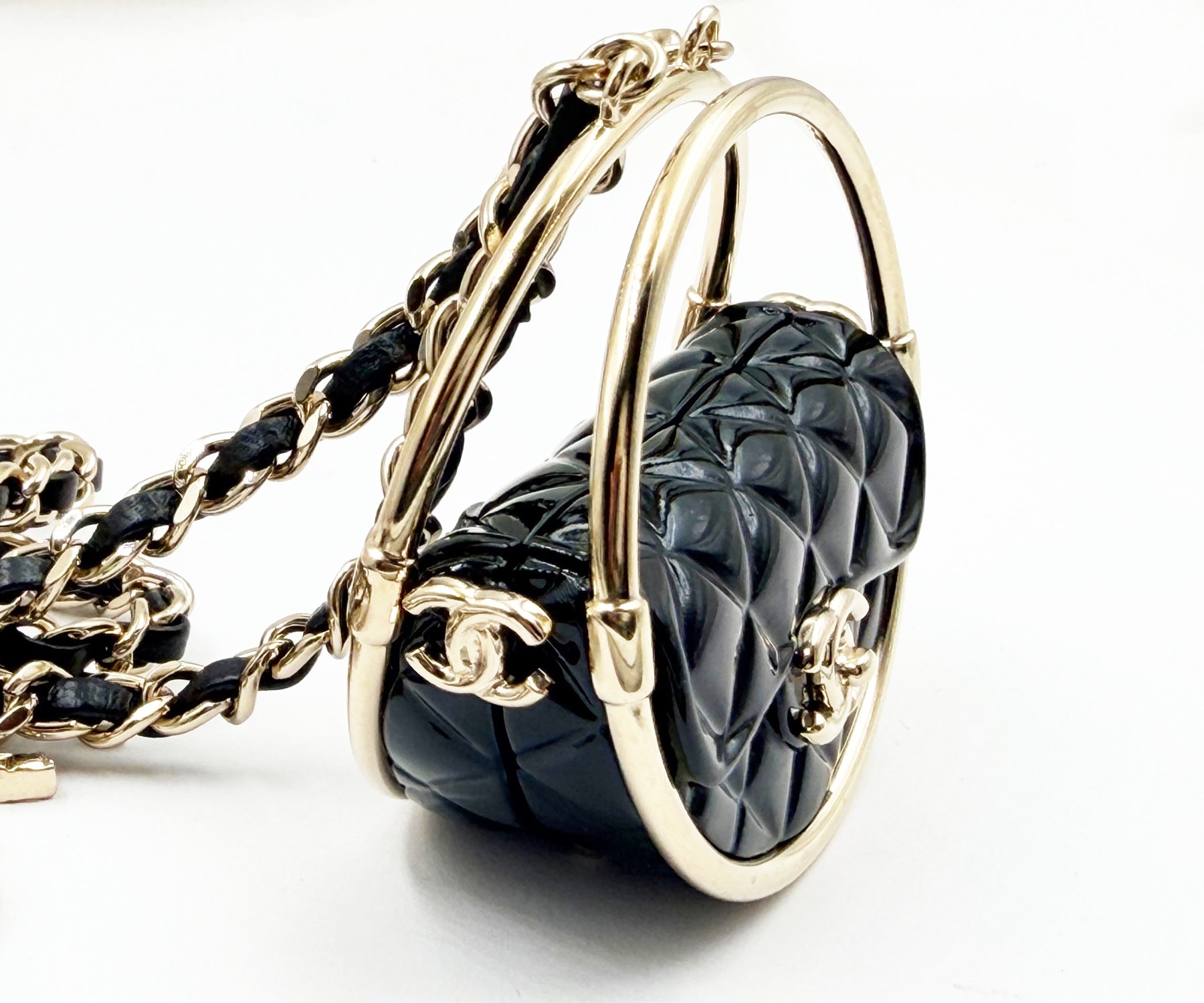 Gd Cc Hula Bag Lg Charm Nk