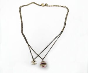 Gd Cc Round Clear Resin Double Chain Nk