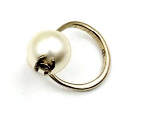 Gd Cc Double Bubble Pearl Ring