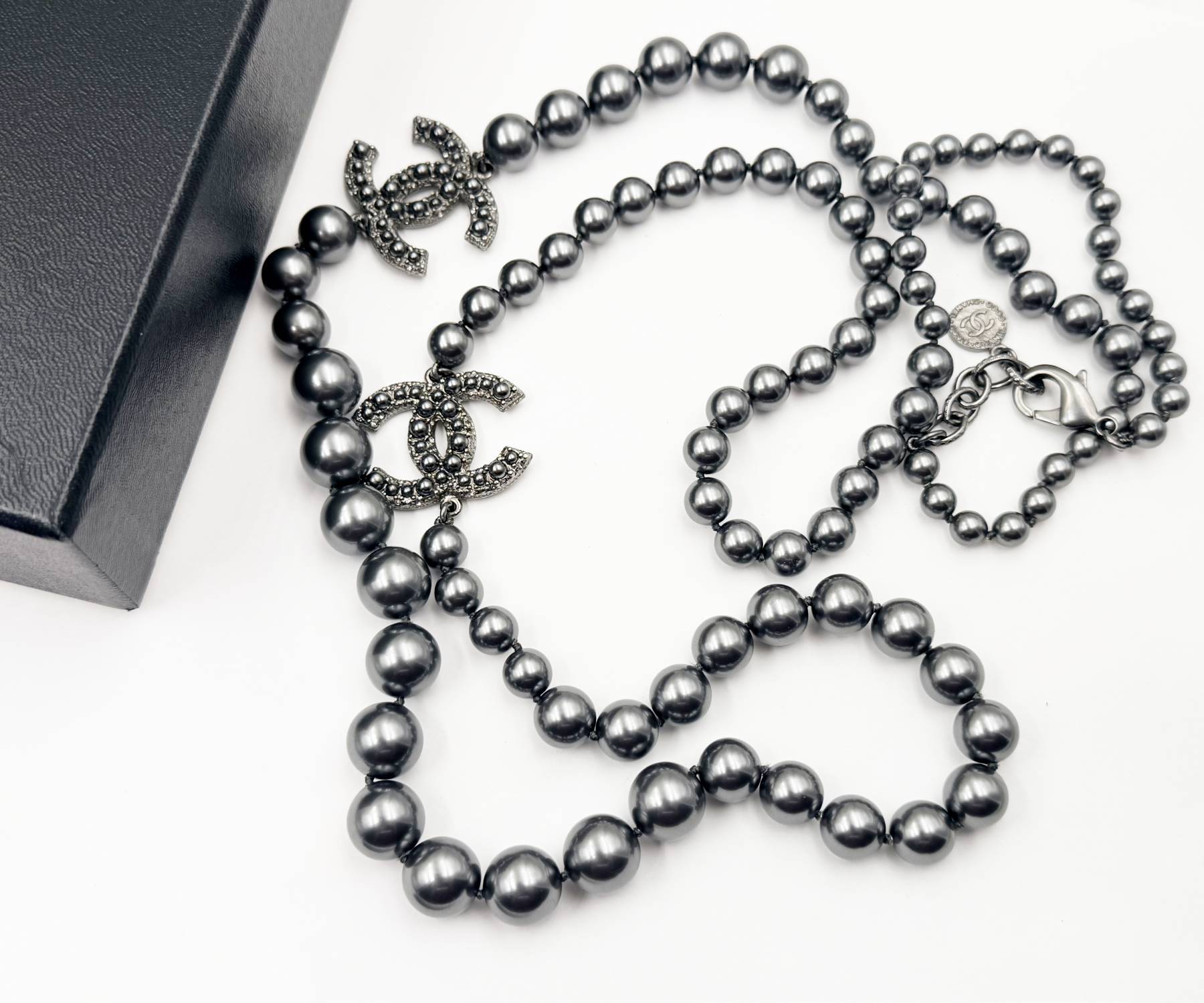 Gun Cc Pearl Pendant Gry Pearl Nk Yr