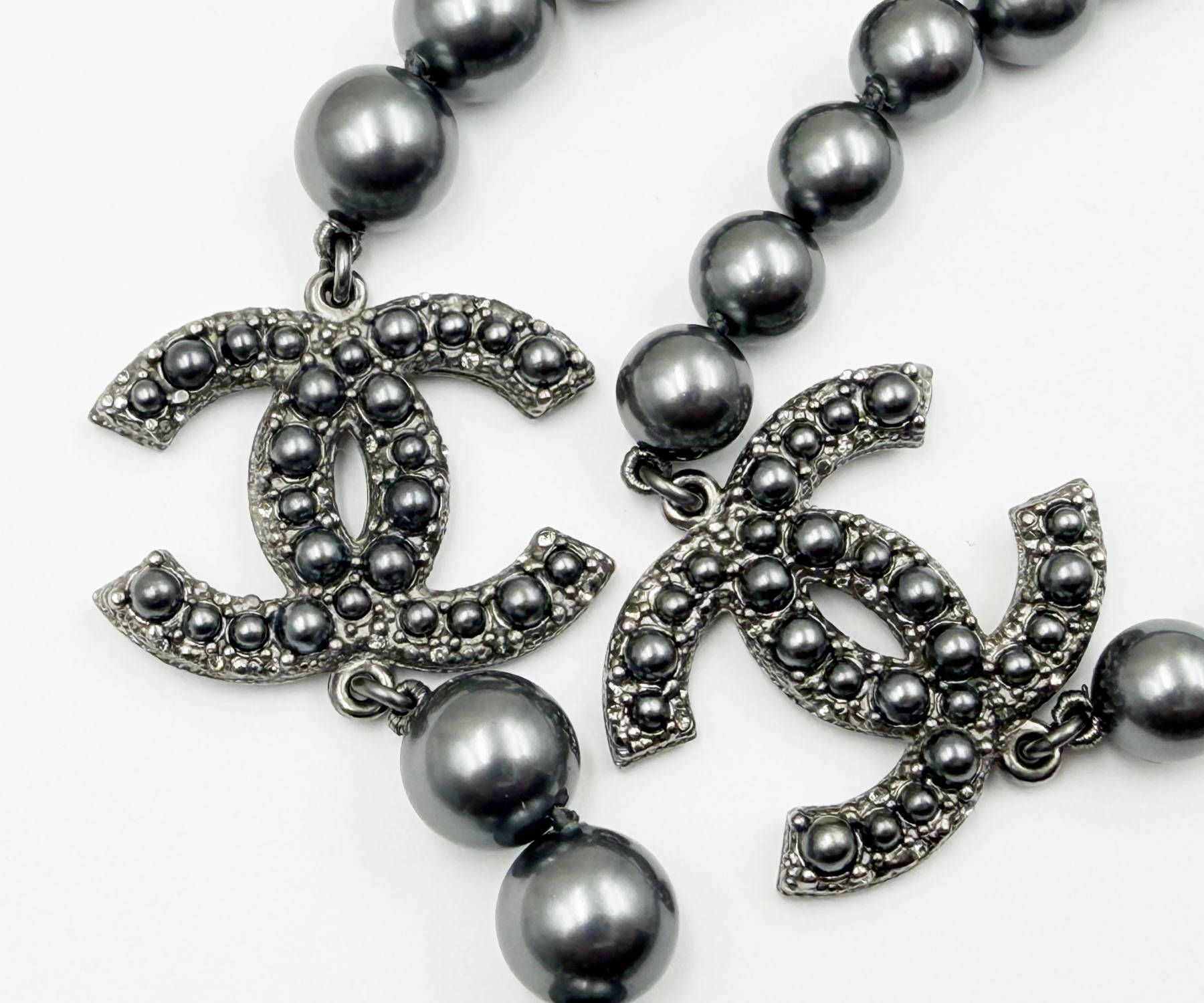 Gun Cc Pearl Pendant Gry Pearl Nk Yr