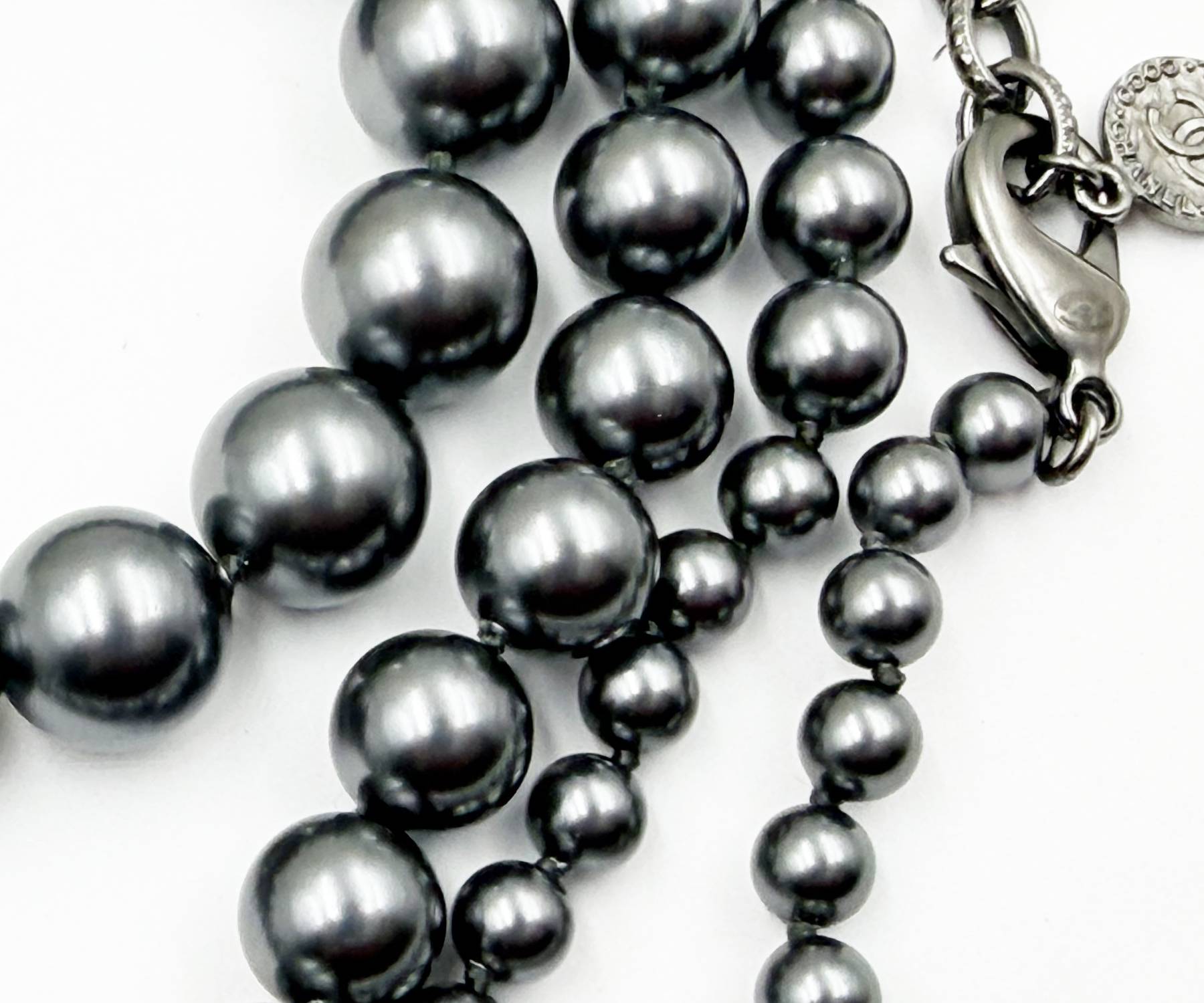 Gun Cc Pearl Pendant Gry Pearl Nk Yr