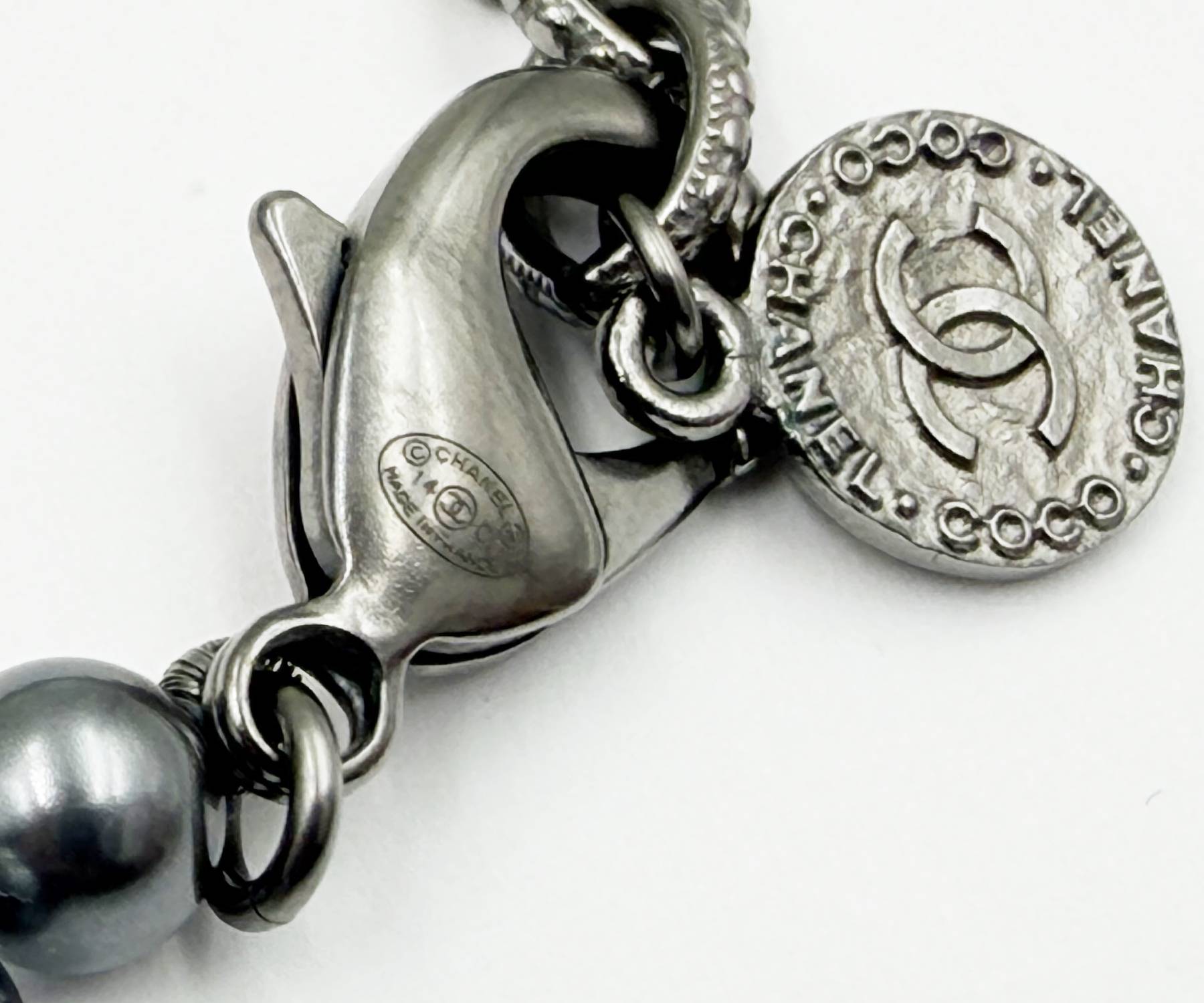 Gun Cc Pearl Pendant Gry Pearl Nk Yr