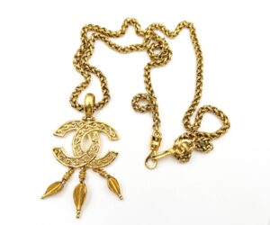 Vin Gp Cc Filigree Spear Dangle Lg Nk