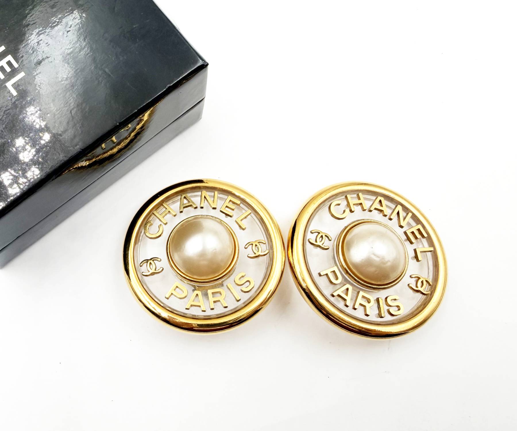 Vin Gp Cc Letter Pearl Clear Rim Xxl Clip