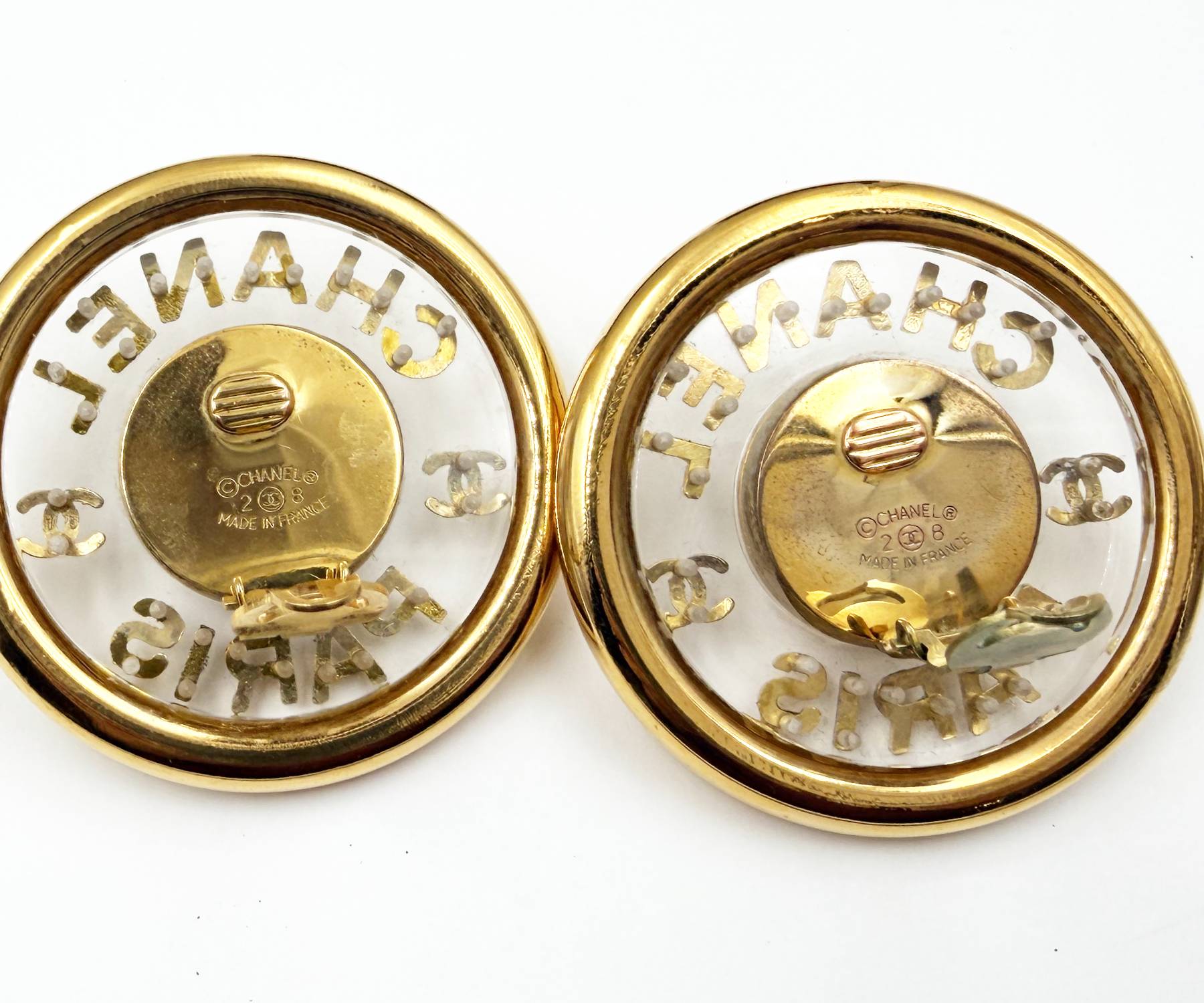 Vin Gp Cc Letter Pearl Clear Rim Xxl Clip