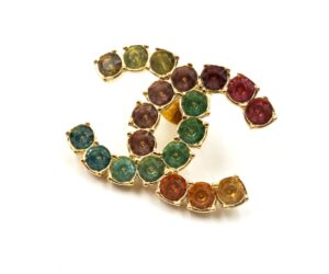 Gd Cc Rainbow Candy Gem Pin