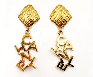 Vin Gp Arygle Chanel Letter Clip