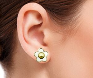 Gd Cc Ivr Daisy Flower Piercin