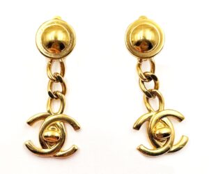 Vin Gp Button Chain Cc Turnlock Dangle Clip
